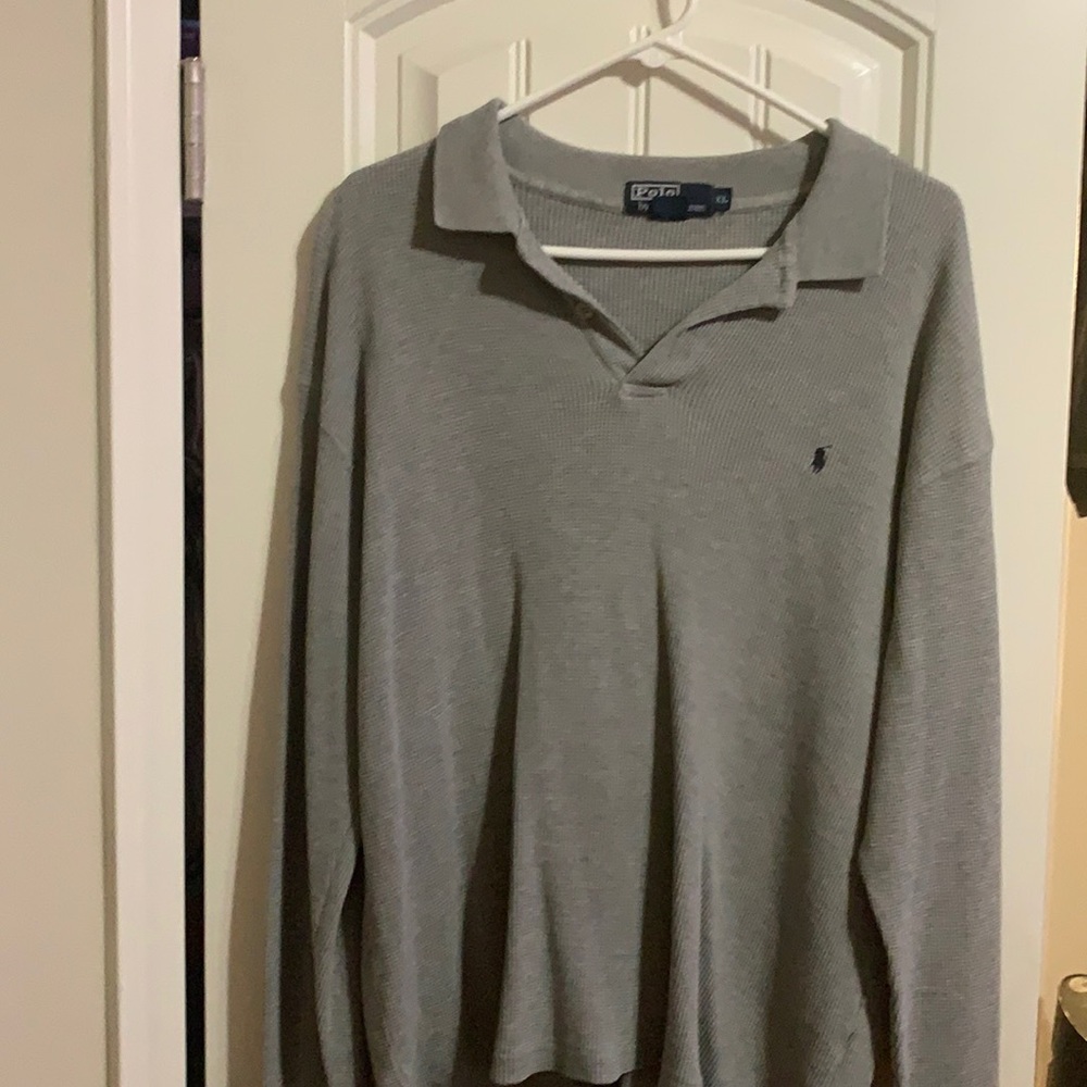 Ralph Lauren Polo Sweater Grey